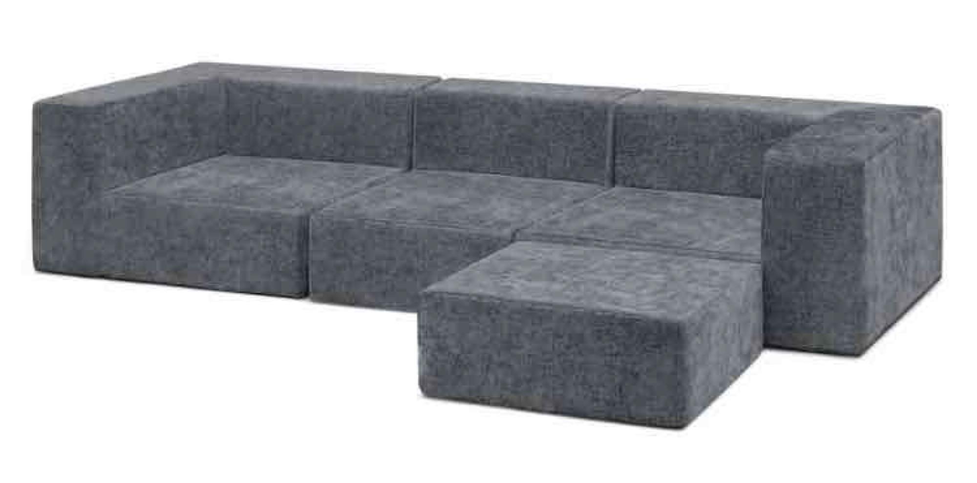 Delta Children Cozee 4-Piece Sectional Sofa Set