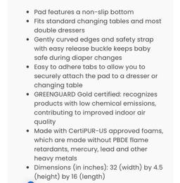 Simmons Kids... ComforPedic from Beautyrest... Contoured Changing Pad with Plush Cover