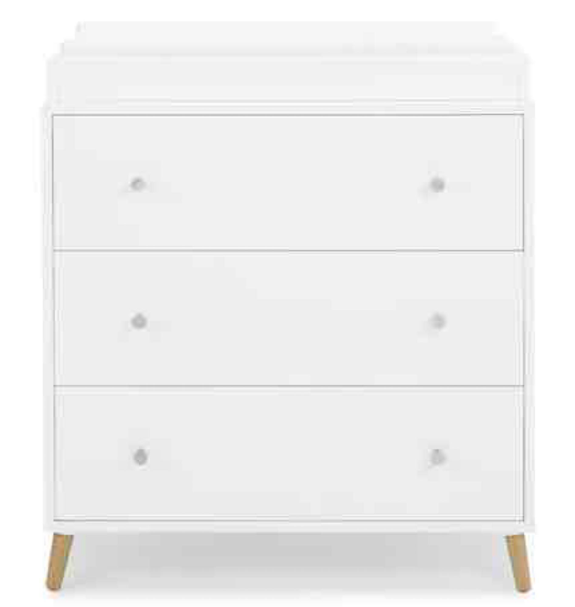 Delta Children Jordan 3 Drawer Dresser with Interlocking Drawers
