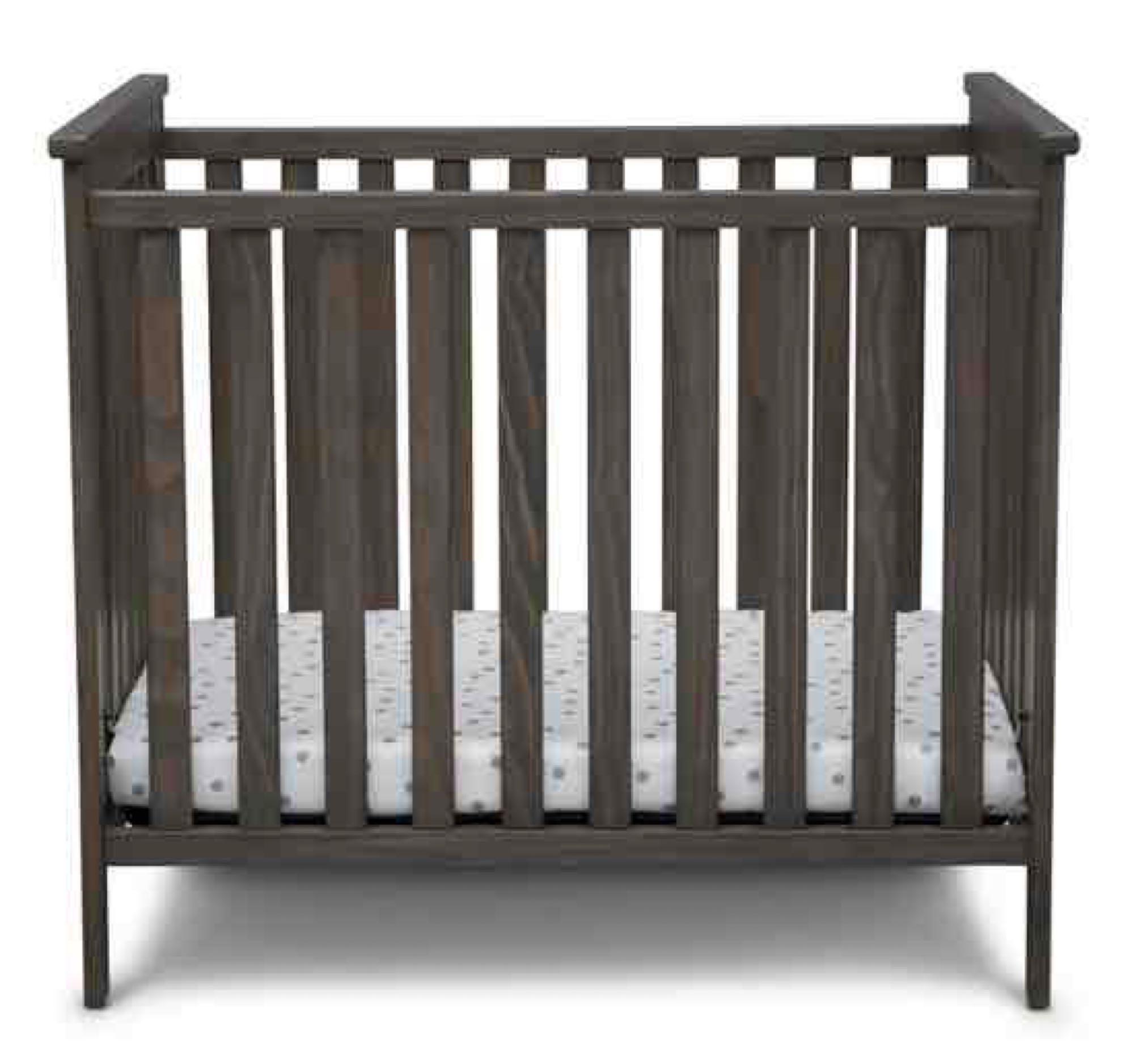 Simmons Kids Monterey Mini Crib with Mattress