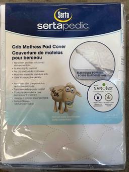 Serta Sertapedic Crib Mattress Liner Pads