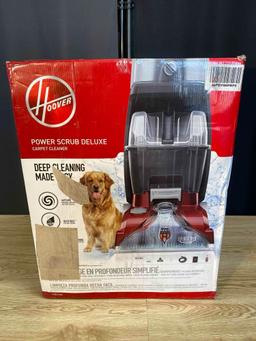 Hoover Power Scrub Deluxe Carpet Cleaner Machine