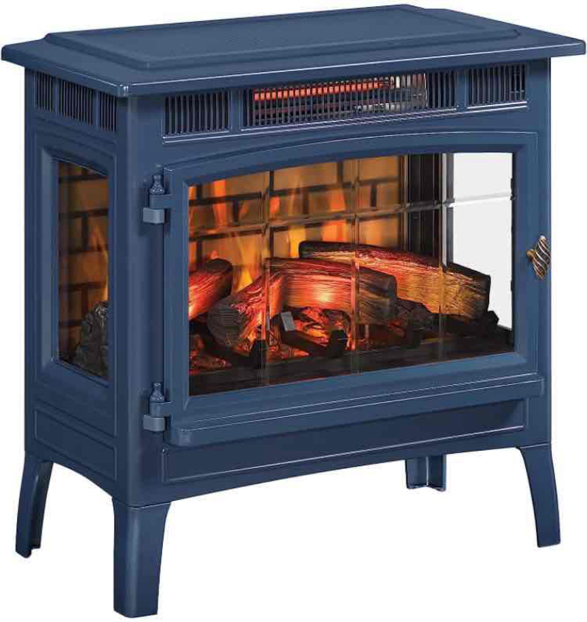 Duraflame Electric Infrared Quartz Fireplace Stove with 3D Flame Effect