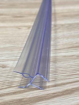Frameless Glass Door Bottom Gap Seal Strip for Glass Thickness 3/8"