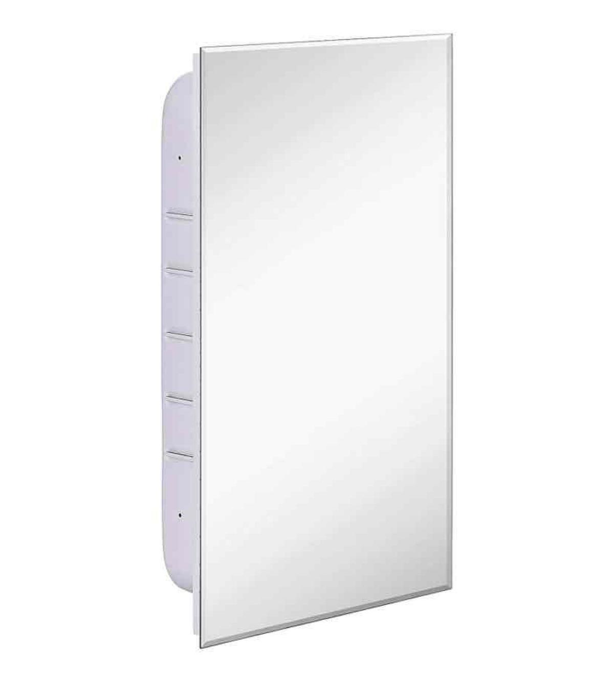 Hamilton Hills 16x26 inch White Recessed Medicine Cabinet with Mirror