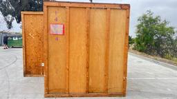 Wooden Storage Vault 7ft x 5ft x 7.8ft high