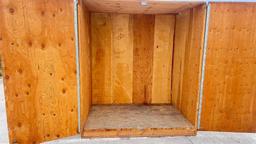 Wooden Storage Vault 7ft x 5ft x 7.8ft high