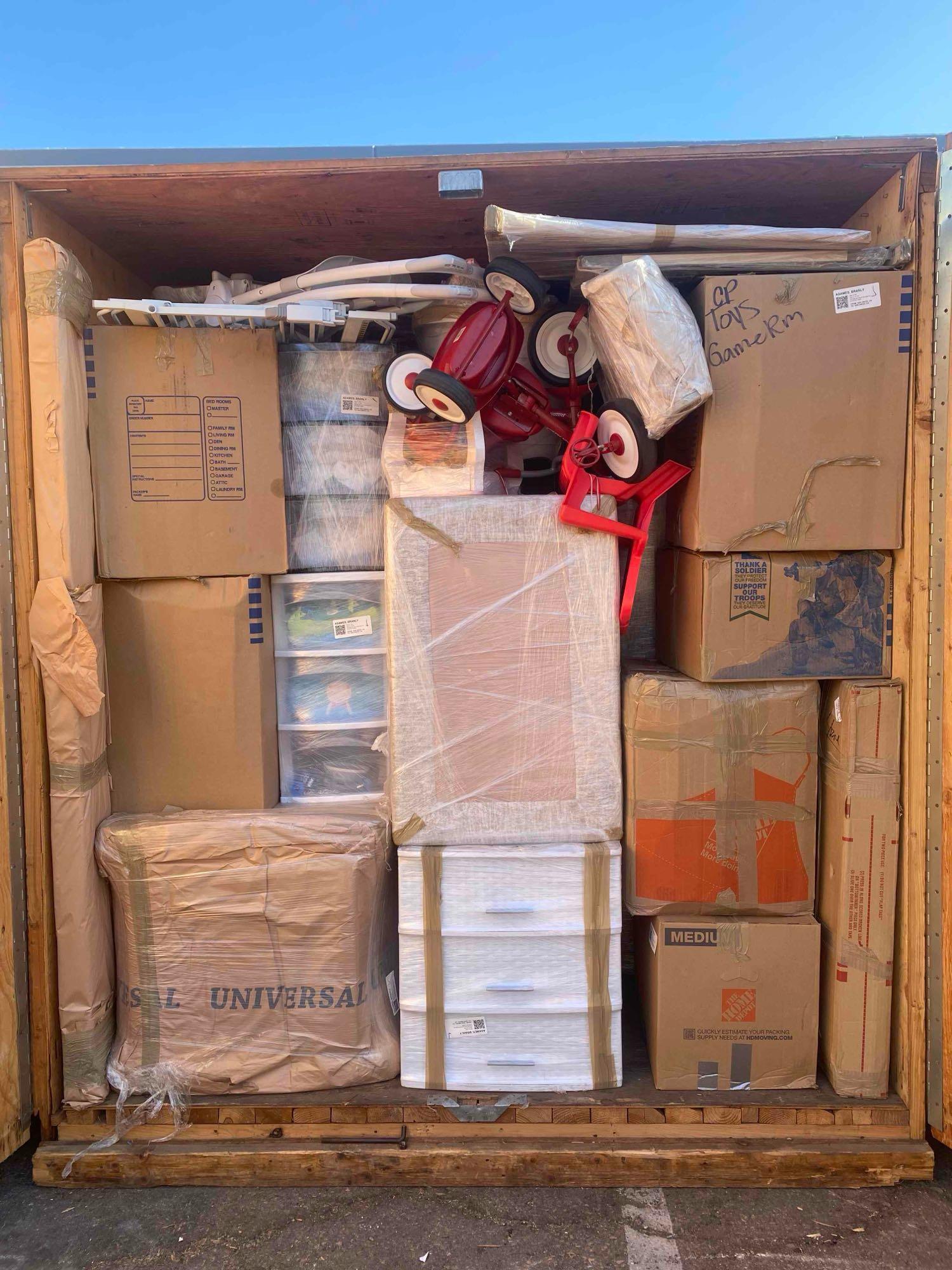 The Entire Contents Of A 7ft X5ft X7.5ft Storage Unit