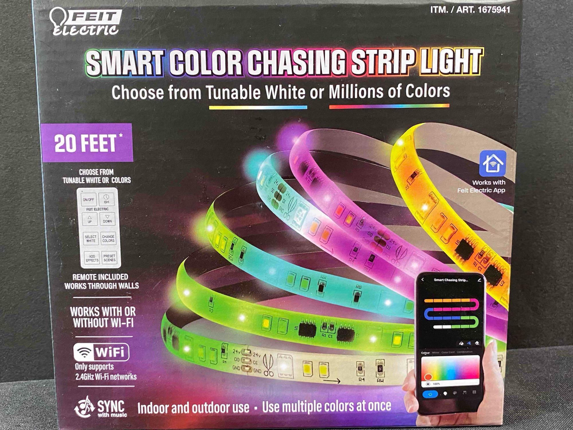 Feit Electric Smart Color Chasing Strip Light