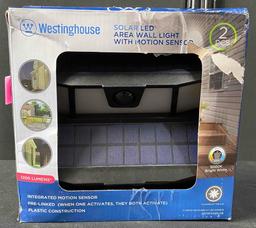Westinghouse Solar LED Area Wall Light with Motion Sensor