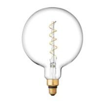 GE Vintage Style LED Light Bulb, 40 Watt, Clear Finish, Large Globe Bulb (1 Pack)