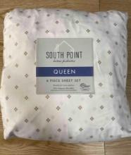 south point queen 6 piece sheet set