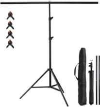 T-Shape Backdrop Stand 6.56ft x 6.56ft/2M x2M