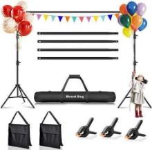 MOUNTDOG Photo Studio Backdrop Support System 6.5 x 10 ft