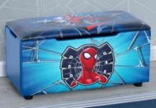 Delta Children Spider-Man Upholstered Storage Bench