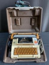 Vintage Smith Corona Coronamatic Brown Electric Typewriter