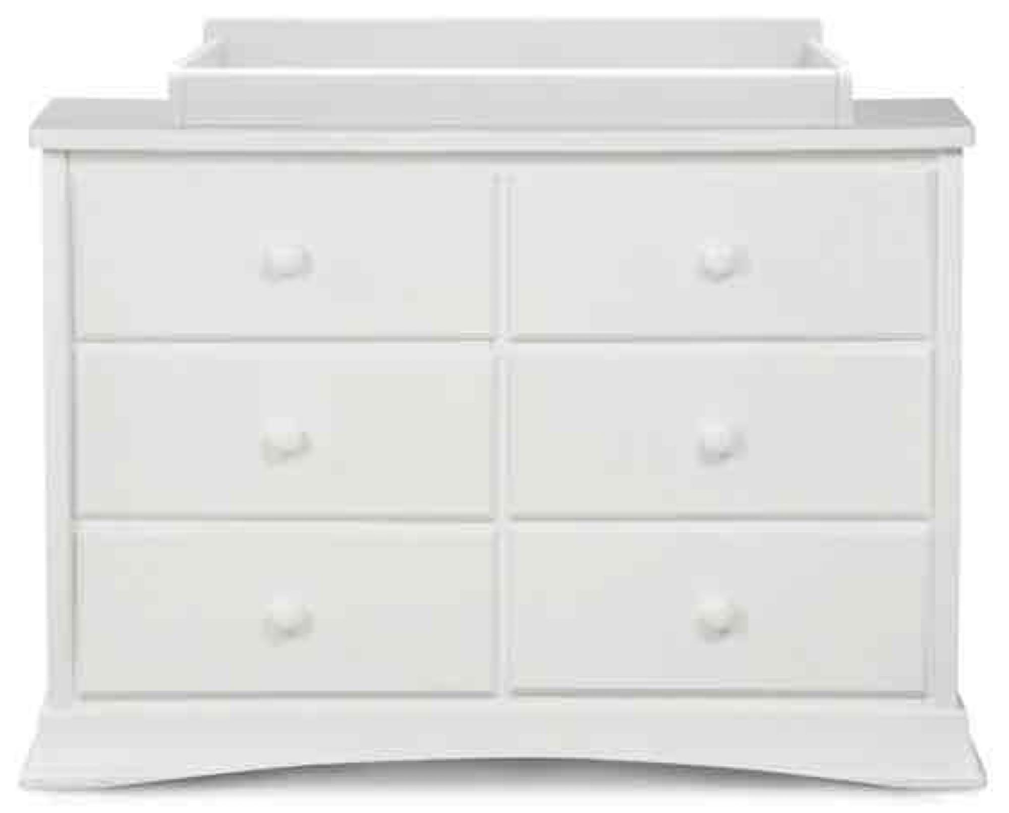 Delta Children Bentley 6 Drawer Dresser with Interlocking Drawers