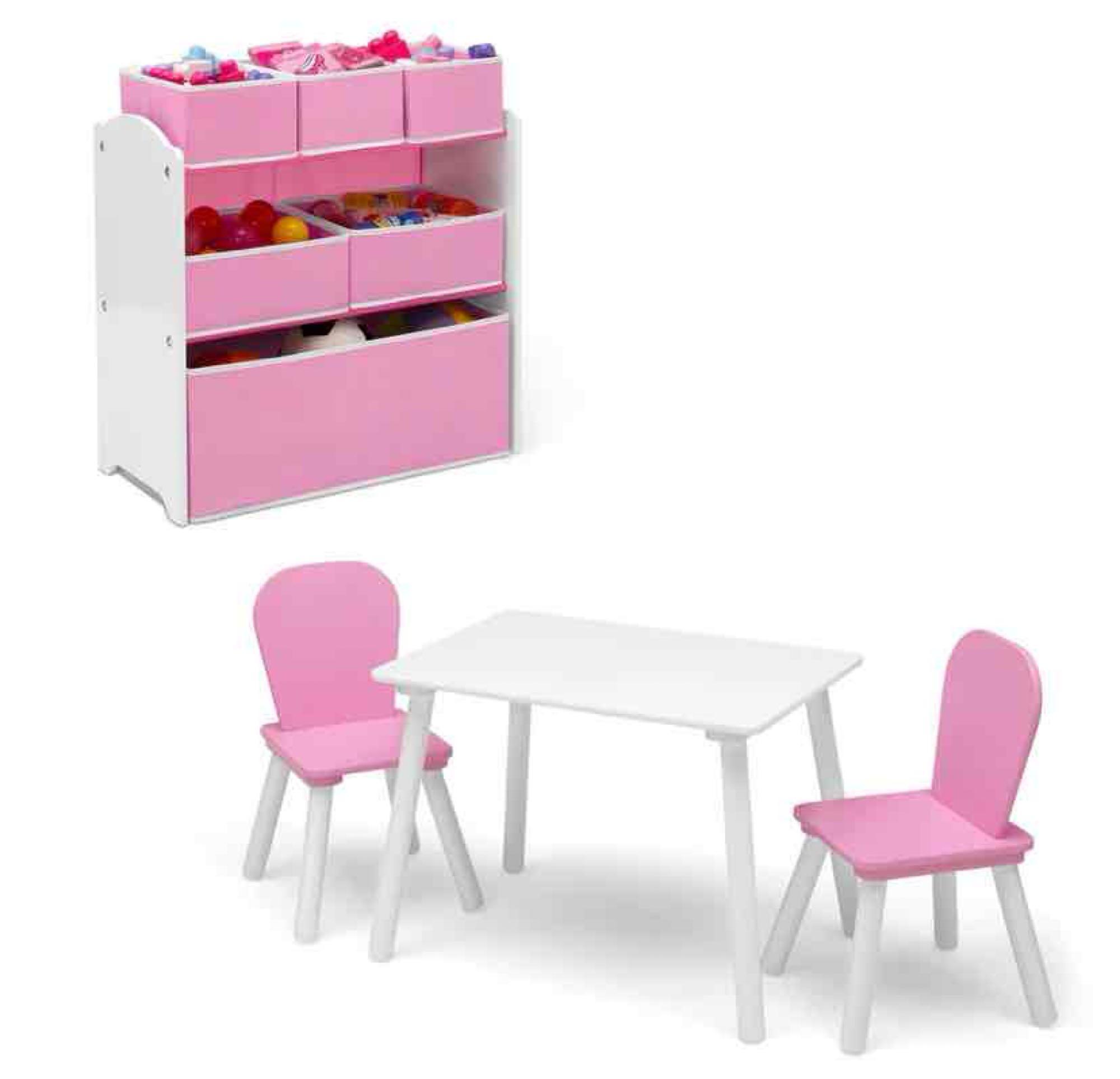 Delta Children 4-Piece Toddler Playroom Set