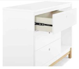 Delta Children Poppy 3 Drawer Dresser with Cubbies