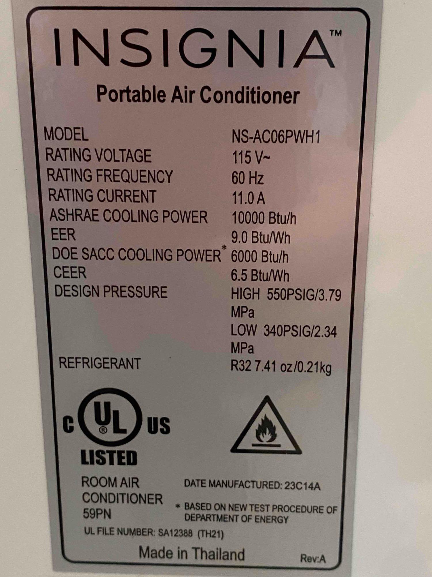 Insignia 6,000 BTU Portable Air Conditioner