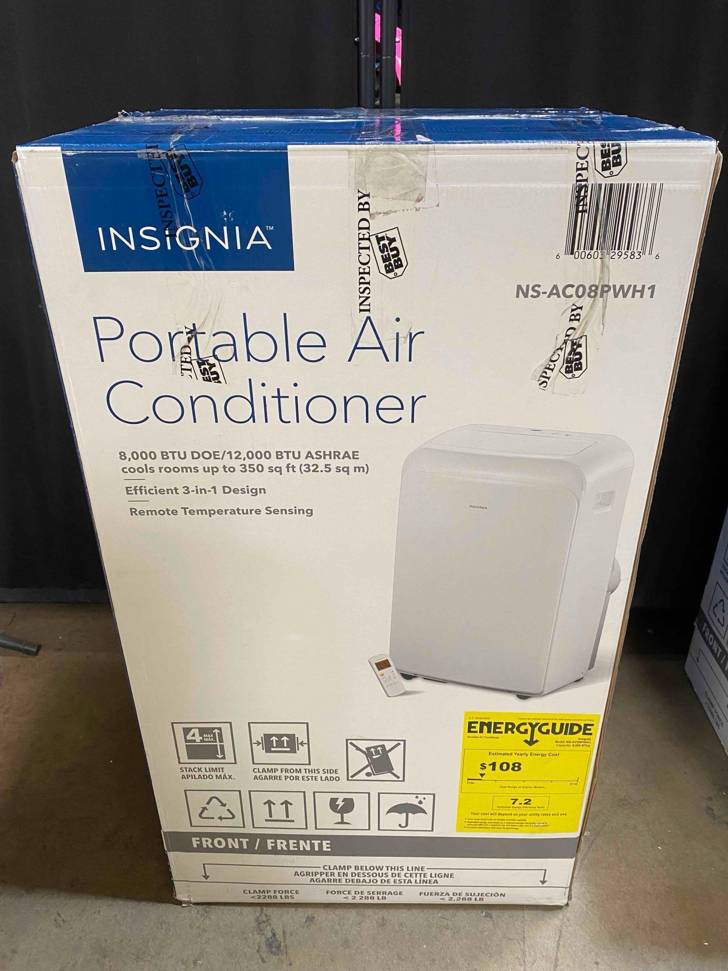 Insignia 8,000 BTU Portable Air Conditioner