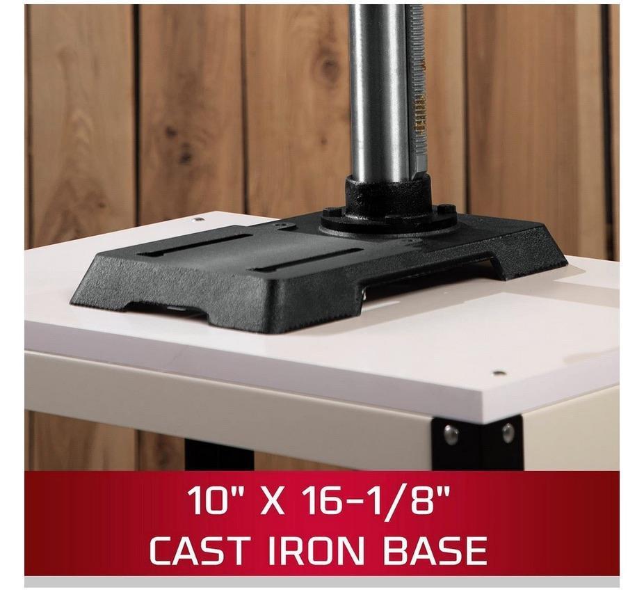 JET 12-Inch Variable-Speed Benchtop Drill Press, 1/2 HP, 1Ph 115V (Model JWDP-12)