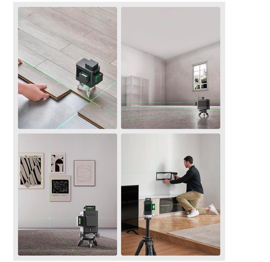 NiB - HOTO Laser Level Self Leveling 3x360..., Nivel Laser Level Tool