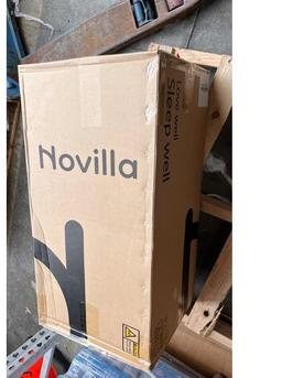 Novilla Queen Mattress, 10in Gel Memory Foam Mattress Supportive Pressure Relieving, Medium Firm