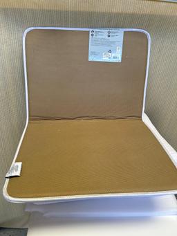 Mineral Spring Bath mat 24x36in QTy of 4 - White