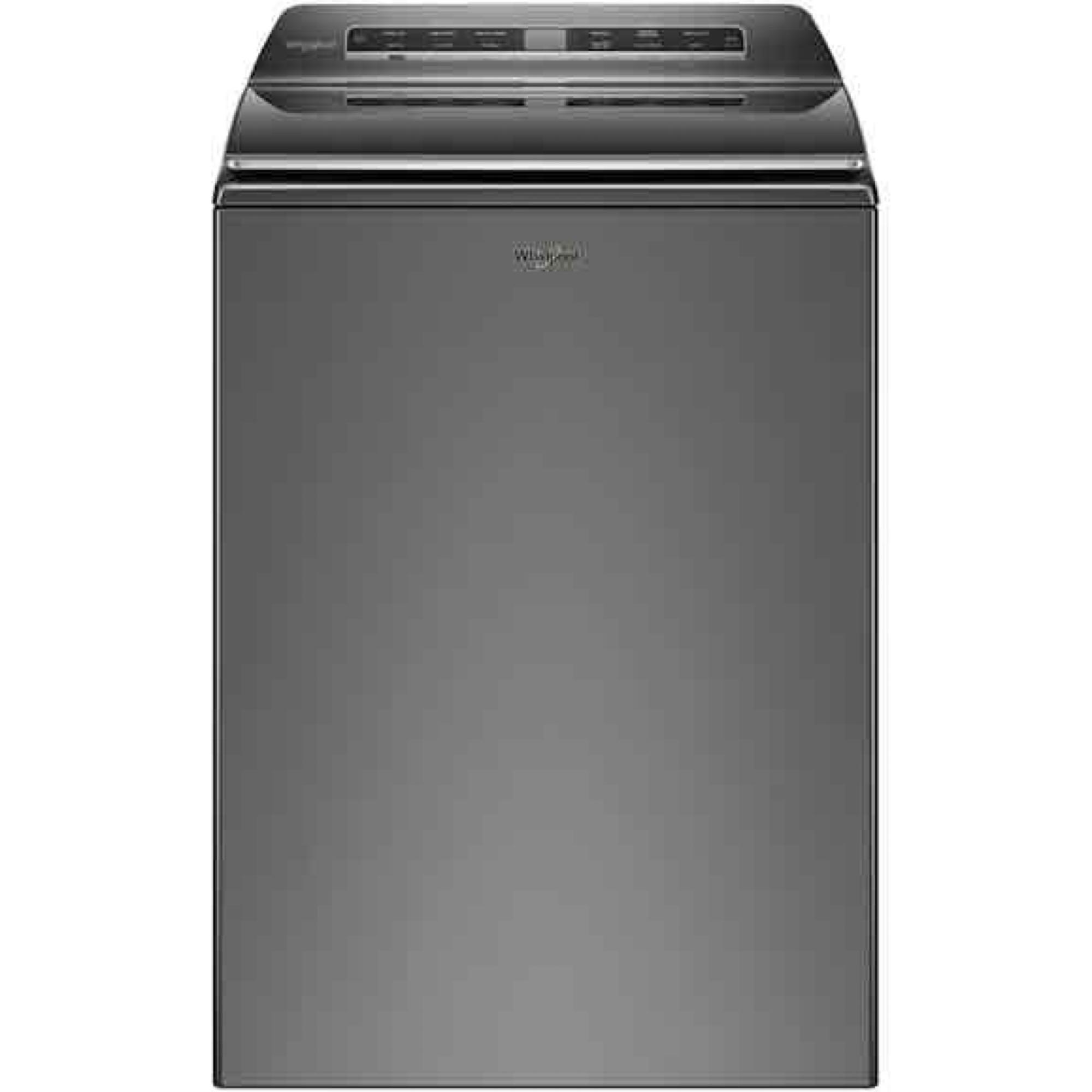 Whirlpool 5.2 ? 5.3 cu. ft. Top Load Washer with 2 in 1 Removable Agitator in Silver