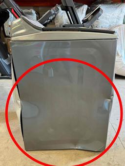 Whirlpool 5.2 ? 5.3 cu. ft. Top Load Washer with 2 in 1 Removable Agitator in Silver