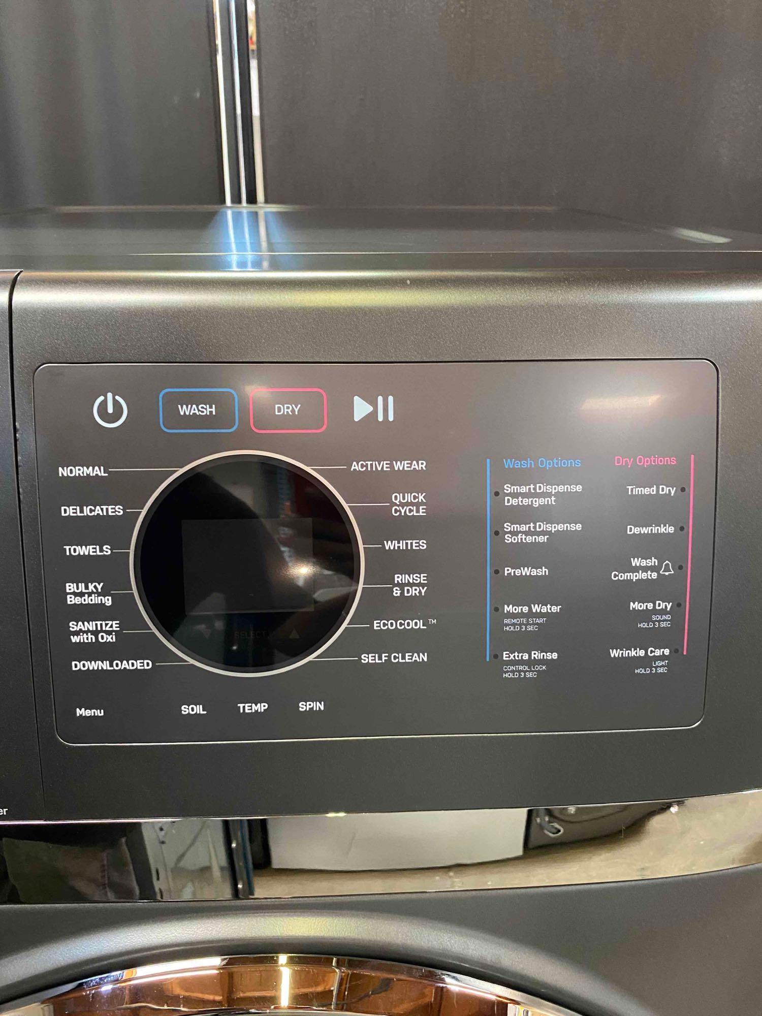 GE Profile 28" Carbon Graphite Washer/Dryer Combo