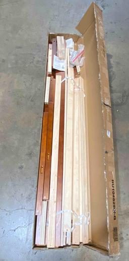 Giantex Wood Queen Platform Bed with Headboard