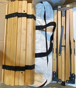 Costway Outdoor Folding Table