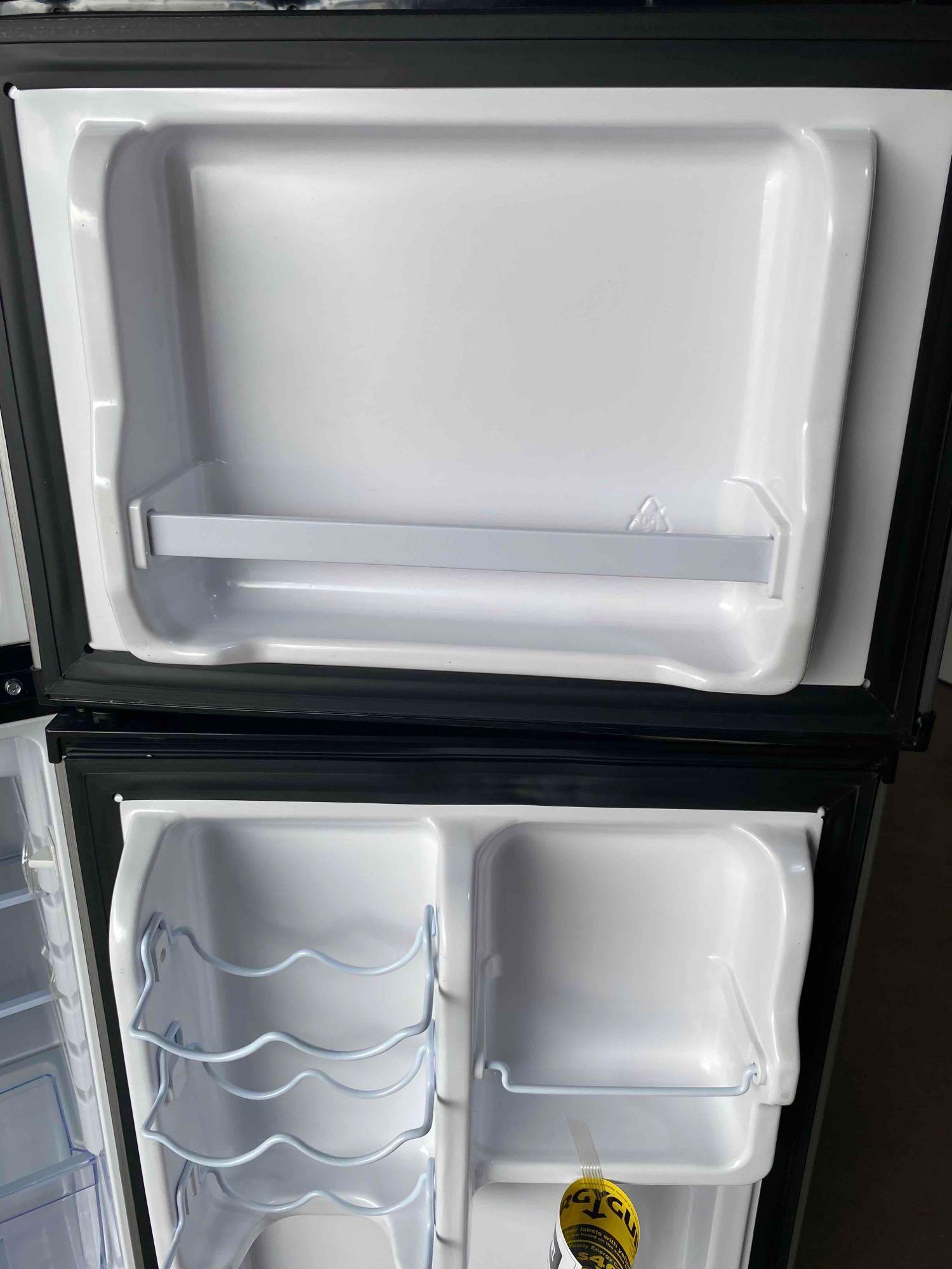 Insignia - 4.3 Cu. Ft. Mini Fridge with Top Freezer