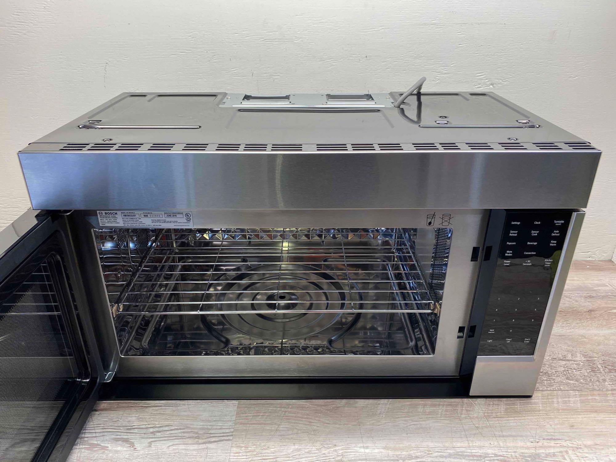 Bosch - 800 Series 1.8 Cu. Ft. Convection Over-the-Range Microwave