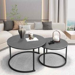 Stone Top Nesting Coffee Table