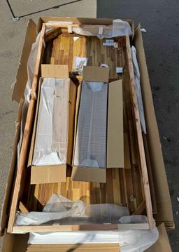 Bozrah Solid Wood Dining Table