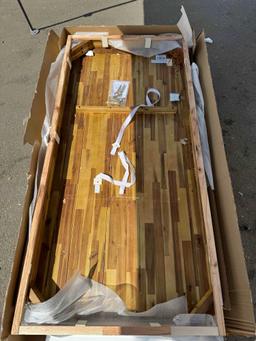 Bozrah Solid Wood Dining Table