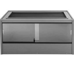 New Age Pet ECOFLEX 48" Large Mojave Reptile Habitat Enclosure Lounge in Grey