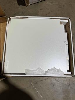 COSTWAY Wall-Mounted Drop-Leaf Table