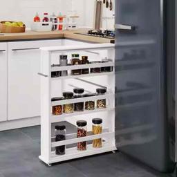 Slim Rolling Storage Cart