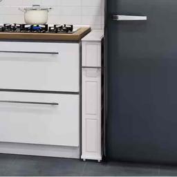 Slim Rolling Storage Cart