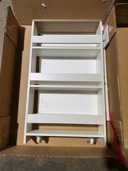 Slim Rolling Storage Cart