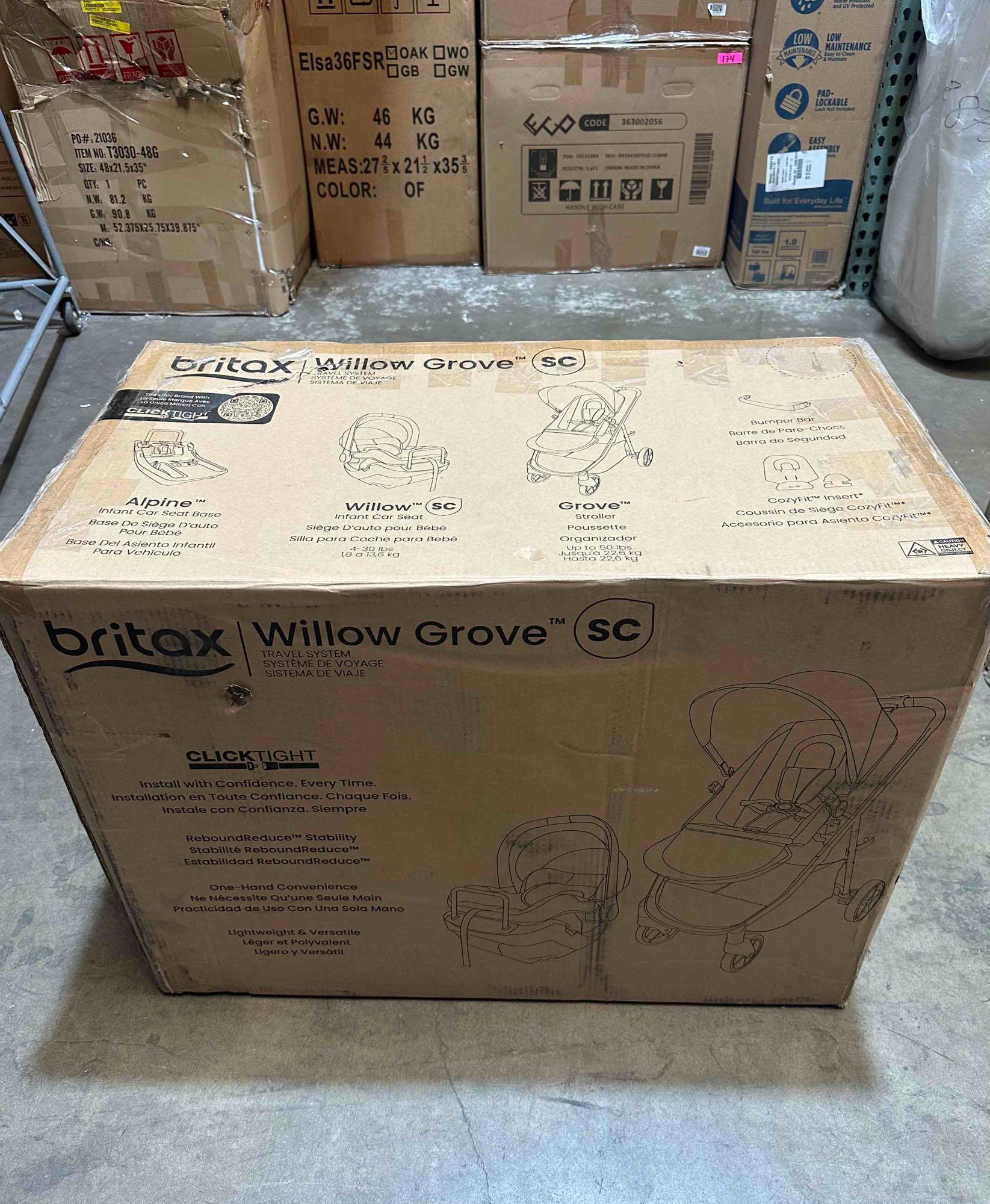 Britax Willow Grove SC Baby Travel System