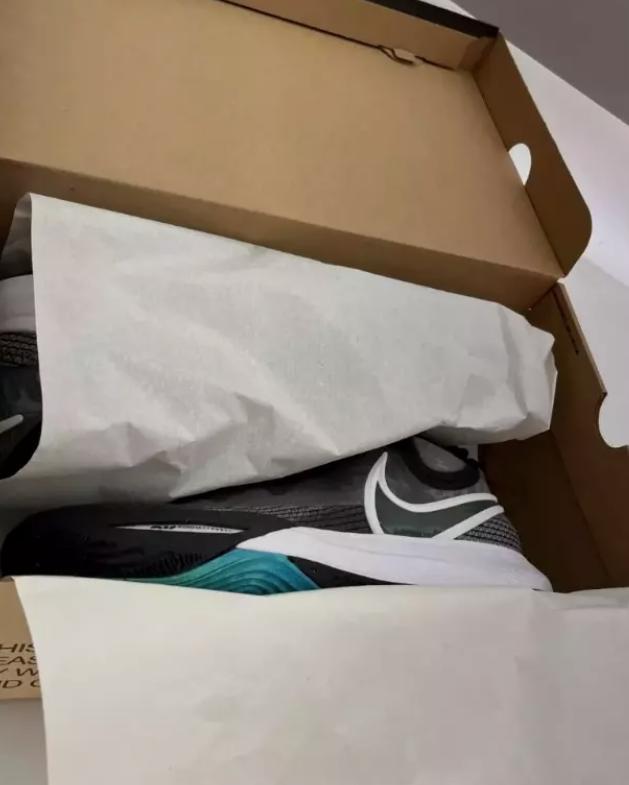 Nike US13 Shoe DJ6017-001, Kyrie 8, Black Mercury Grey White
