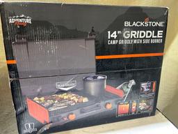Blackstone 14" Griddle Camp with Side Burner Model 2250