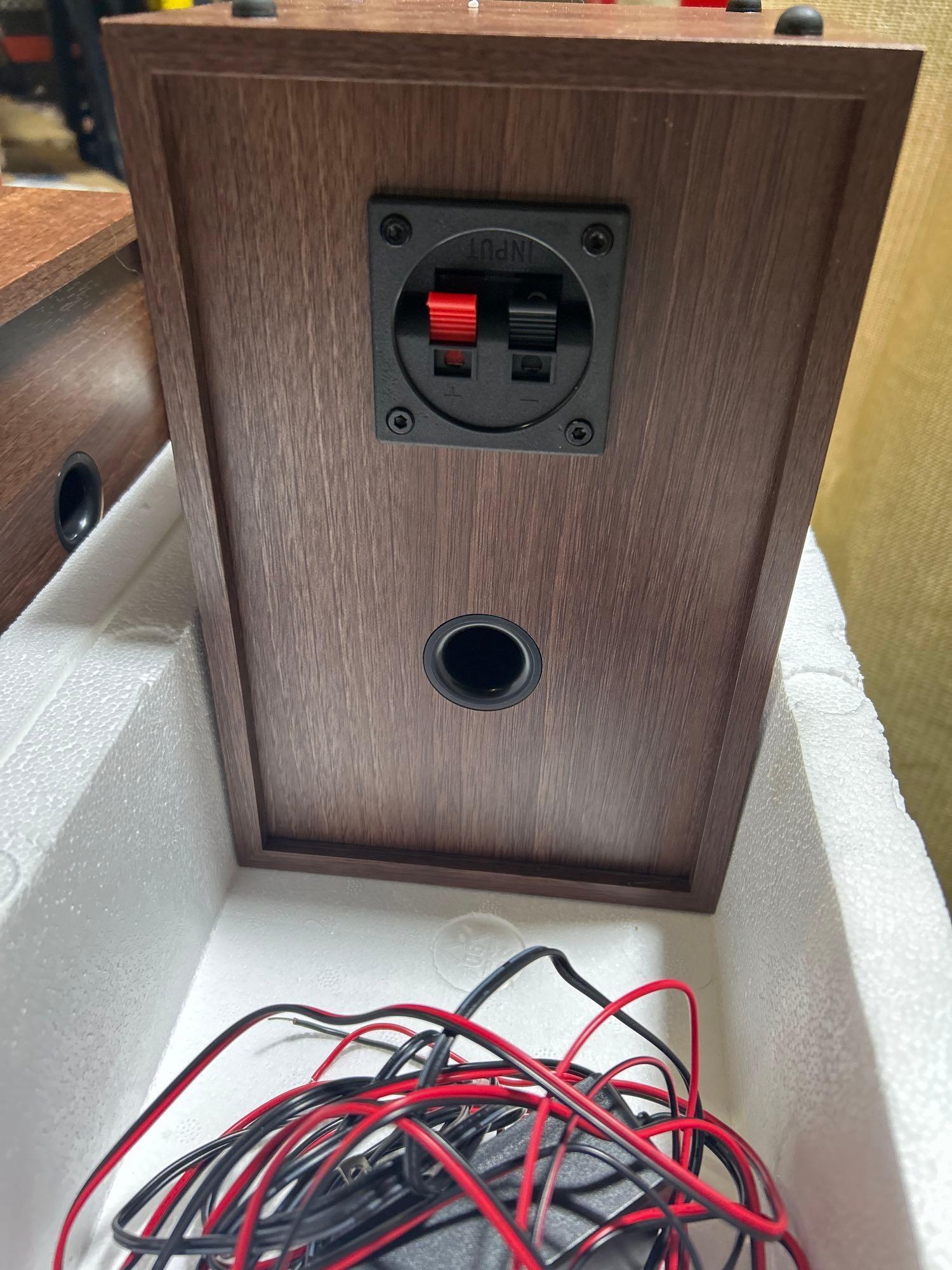 Crosley C62 2 Speed Turntable System, with Speakers