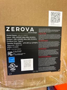 New in box Zerova EV Charger AXLU111001D