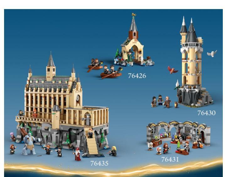 New - LEGO Harry Potter Triwizard Tournament: 10+, The Arrival 76440, 6474622